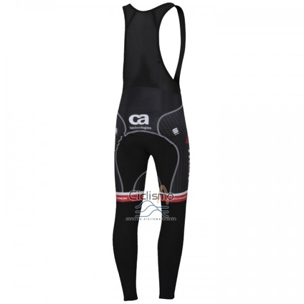 Trek Segafrojoo Ropa Ciclismo Culotte Largo 2017 Mangas Largas Rojo y Negro